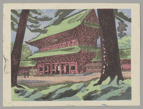 Yamaguchi%20Gen%2C%20%3Cb%3E%3Ci%3E%20Z%26%23333%3Bj%26%23333%3Bji%20Temple%2C%20from%20the%20series%20Scenes%20of%20Lost%20Tokyo%3C%2Fi%3E%3C%2Fb%3E%2C%201945%2C%20color%20woodblock%20print%20on%20paper%2C%20Gift%20of%20Miss%20Caroline%20Moyer%2C%20%26%23169%3B%20Heirs%20of%20Yamaguchi%20Gen%2C%201996.31.2i
